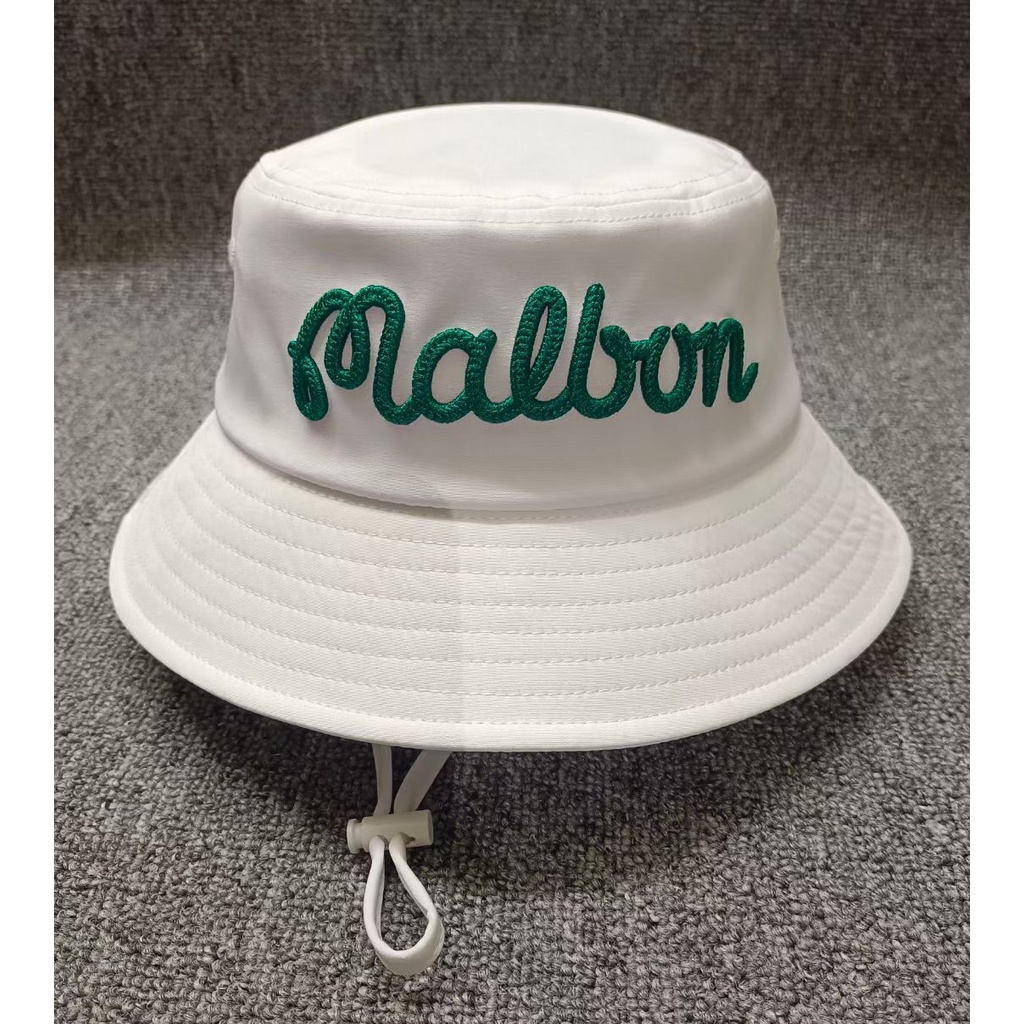 Korean Golf Snapback Hats Golf Cap Sun Hat MALBON Baldwin Bucket