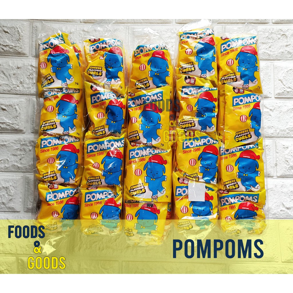 POMPOMS Cheese Curls Jumbo (18 gr) – Tindahan ni Mang Pilo USA