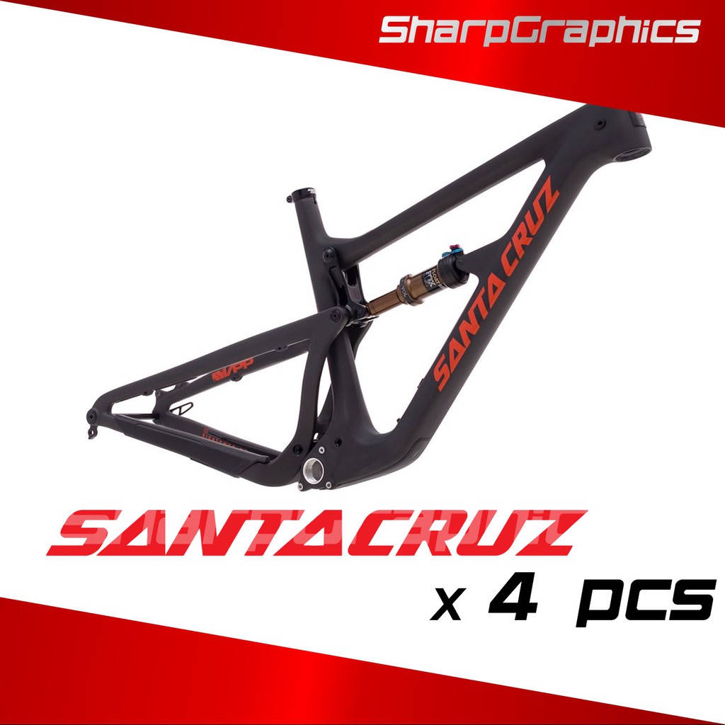 S Works Santacruz Scott Silverback Bike Brand Sticker Decal