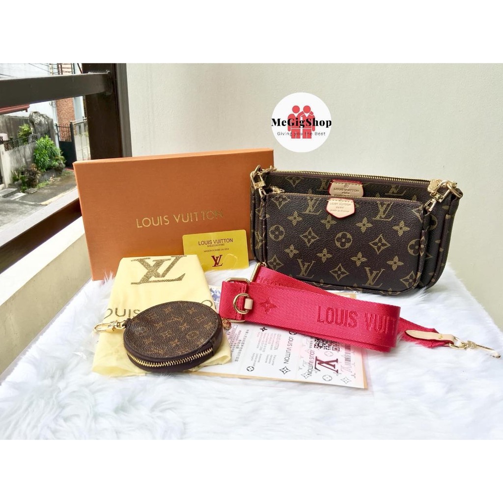 LV 3in1 Sling Purse Authentic Highend Quality Shopee Philippines