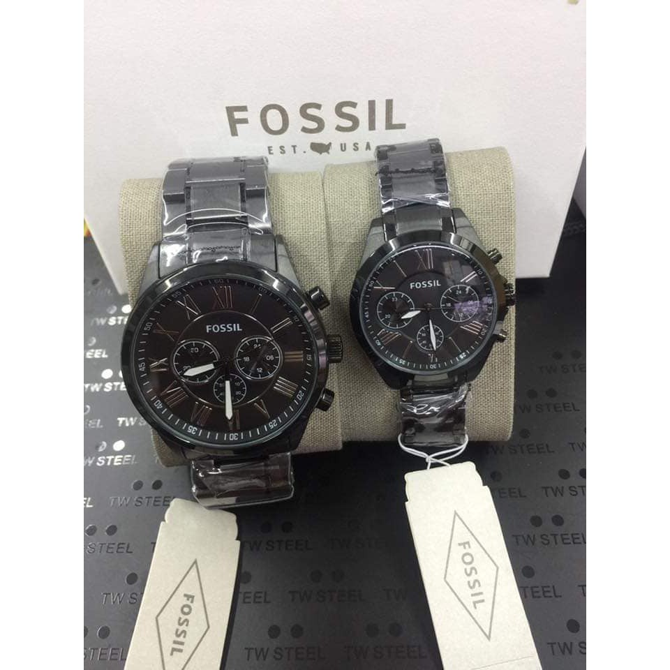 Fossil Watch Authentic Couples Watch Shopee Philippines