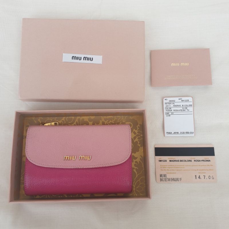 Miu miu wallet discount price