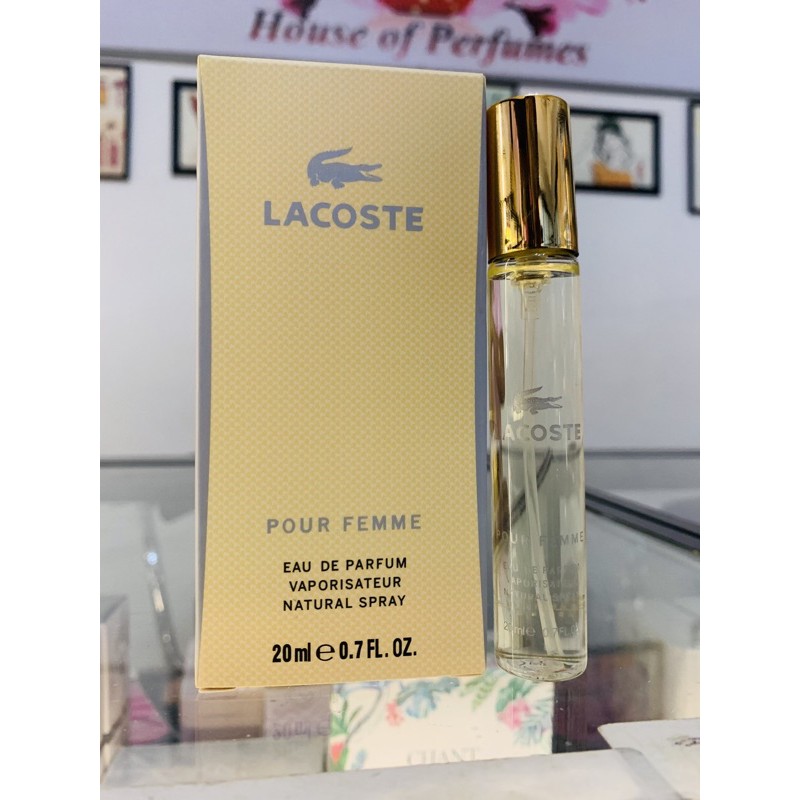 Lacoste Pour Femme 20ml sampler Shopee Philippines