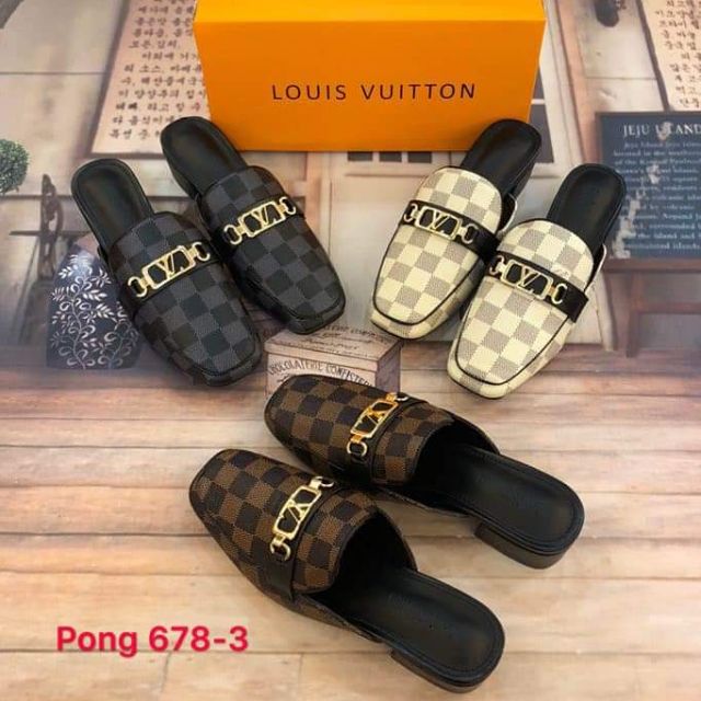 Lv half shoes for women