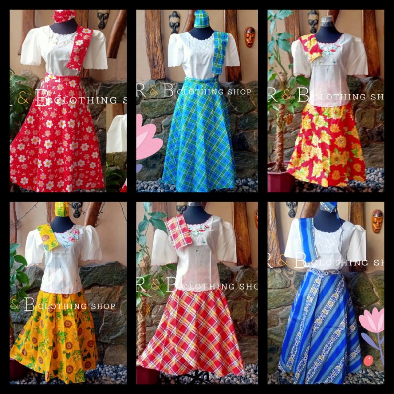 Patadyong dress for store sale