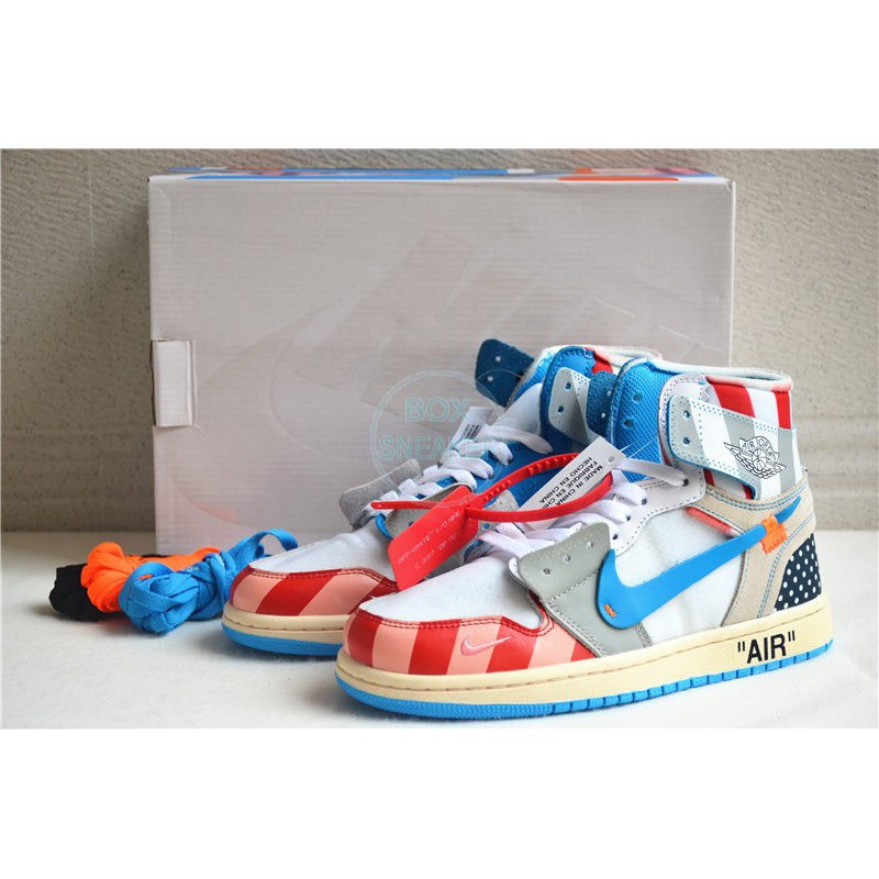 Jordan 1 clearance off white parra