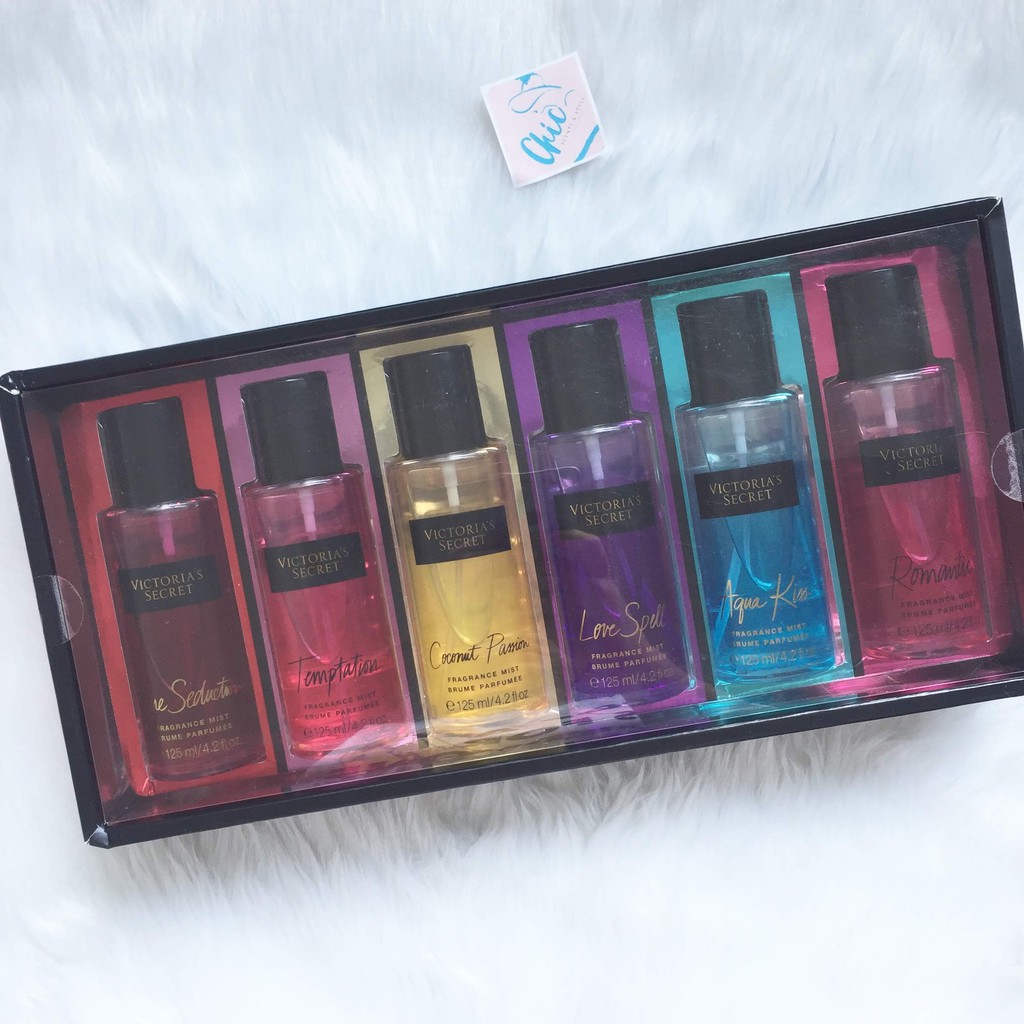 Victoria's Secret Fragrance Mist Collection Set of 6 | Shopee