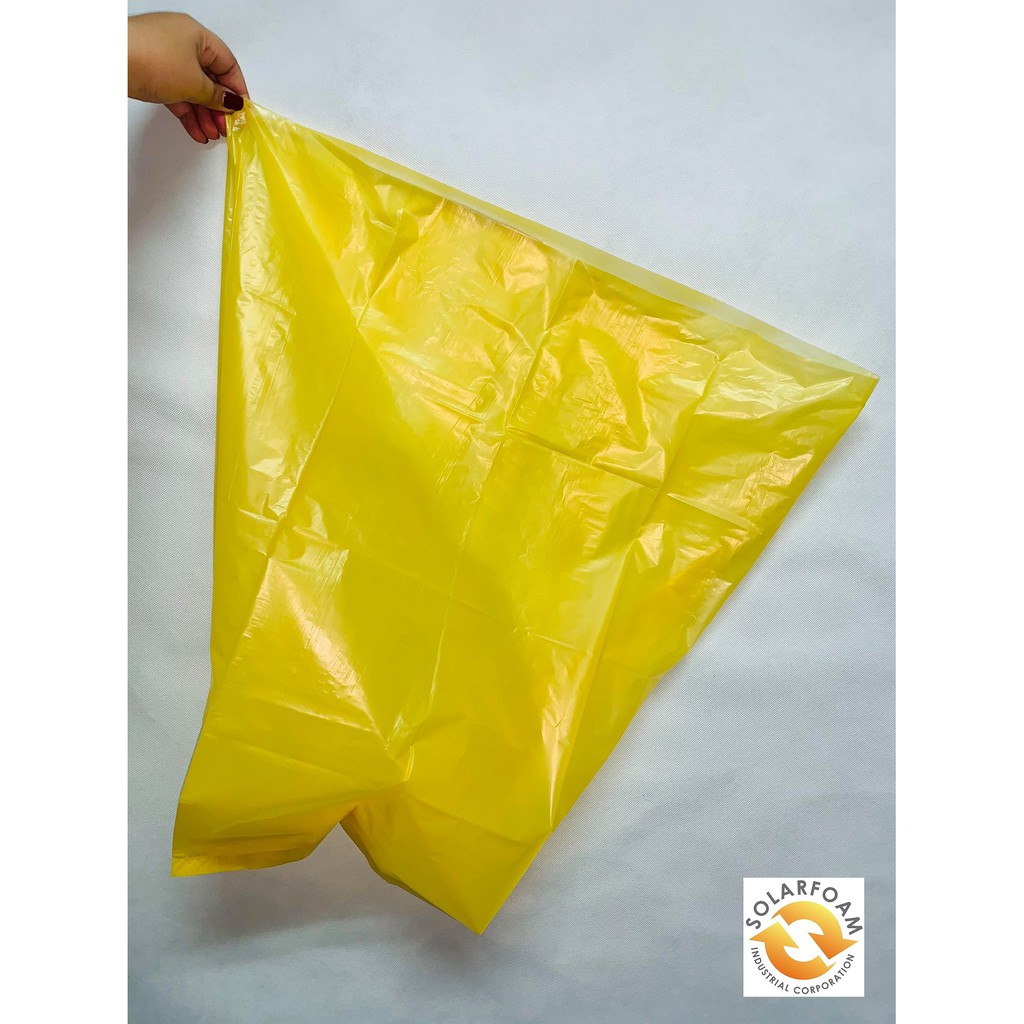 Colored Trash Bag 11 X 11 X 24 Medium 100's Yellow – Biz Asia