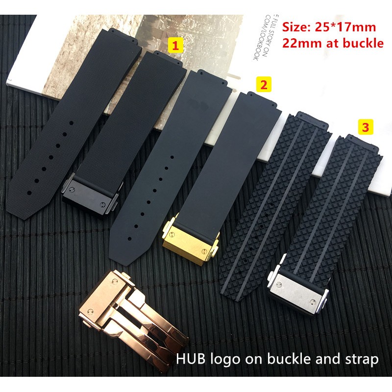 Hublot best sale silicone strap