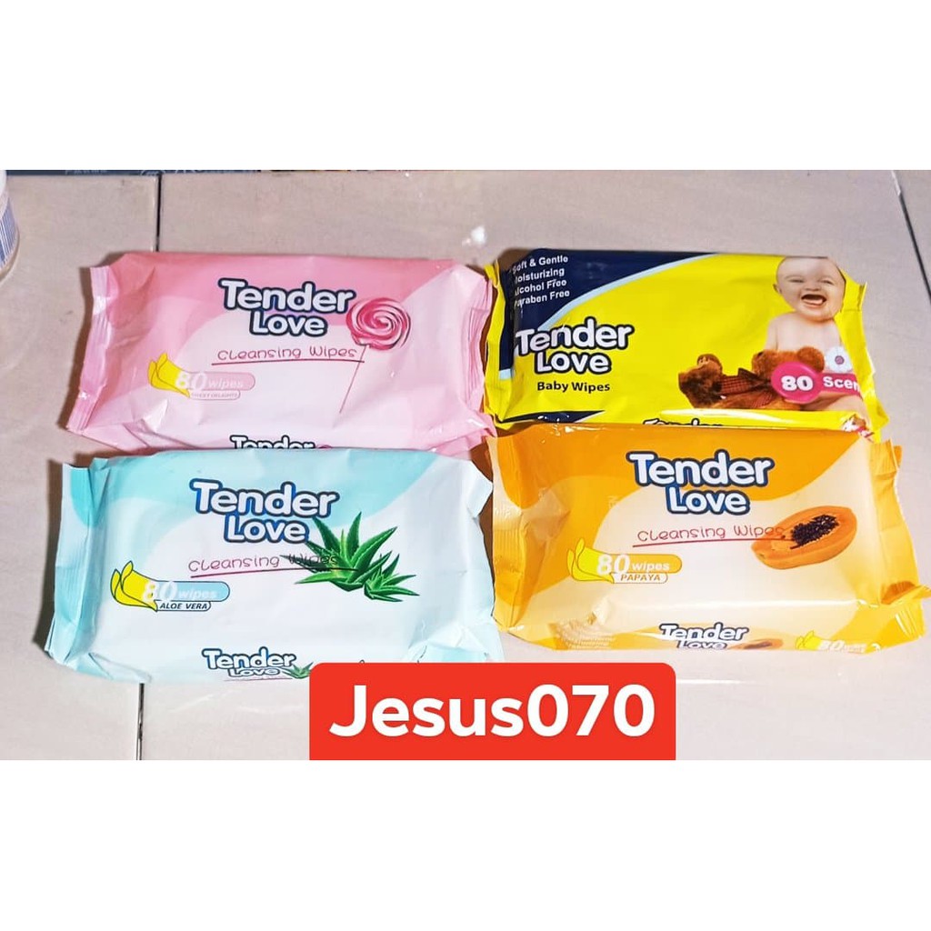 Tender love best sale baby wipes price