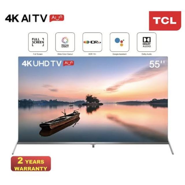 TCL 4k AI TV (Smart TV) 50 inches | Shopee Philippines