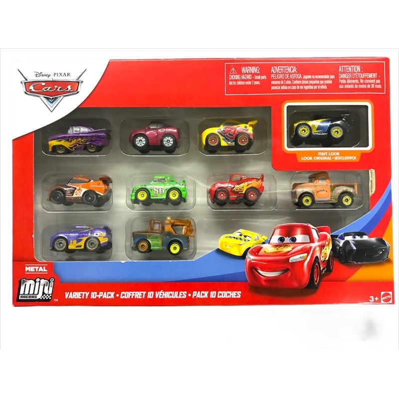 Disney pixar cars 10 hot sale pack