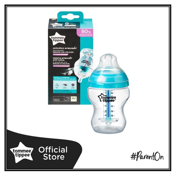 Tommee Tippee Advanced Anti-Colic Bottle Blue 260ml