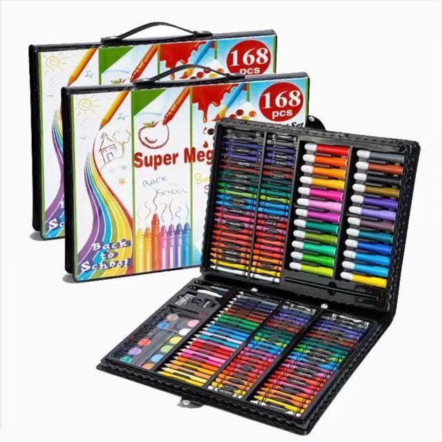 168 Pieces Art Supplies Set Deluxe Art Creativity Painting Drawing