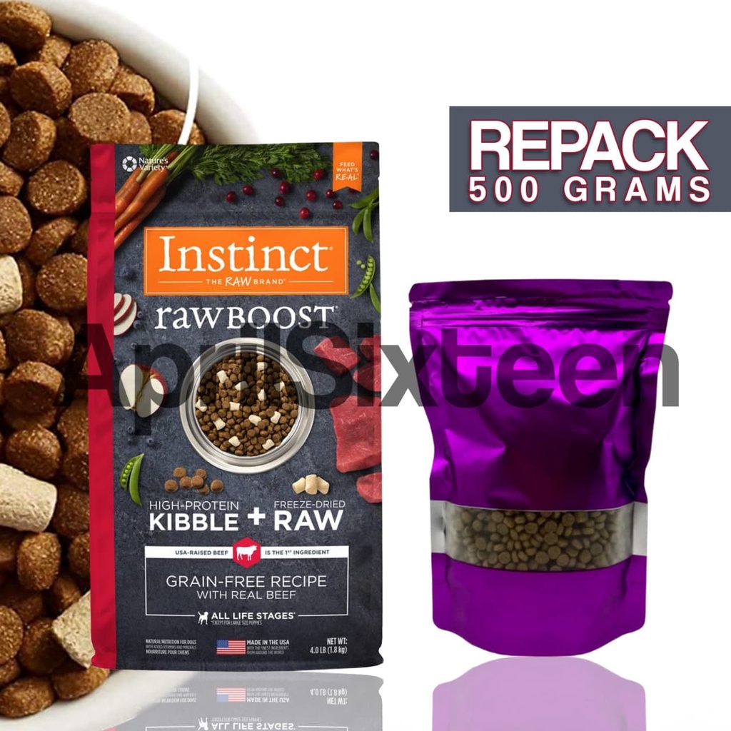 Nature's variety instinct raw boost store small breed