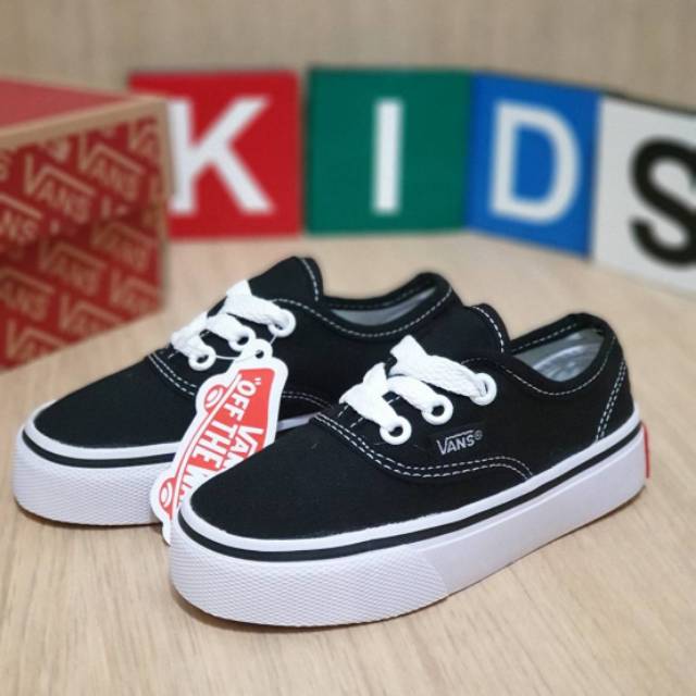 Kids on sale vans authentic