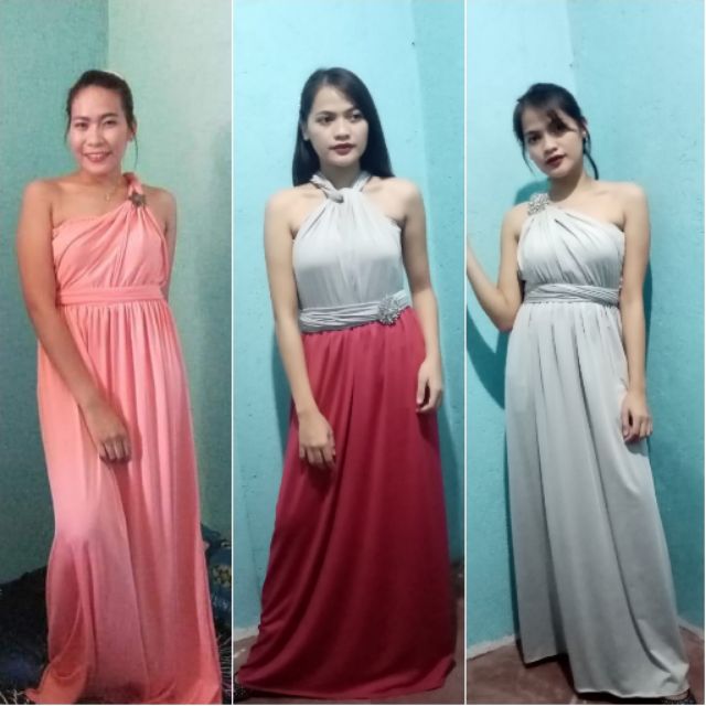 Infinity Dress spandex fabric Shopee Philippines