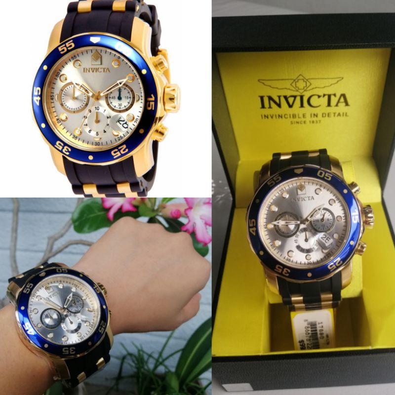 Invicta watch best sale rubber strap