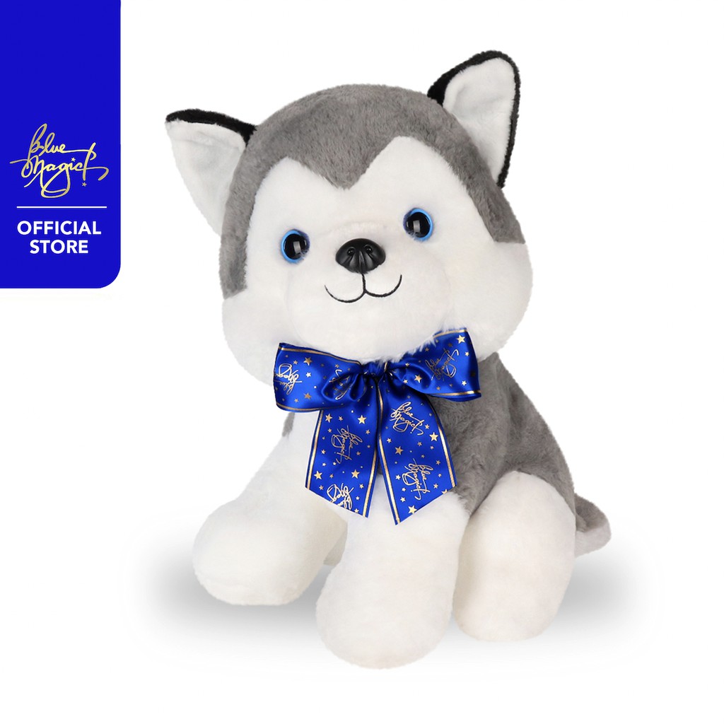 Dog stuffed toy blue sale magic