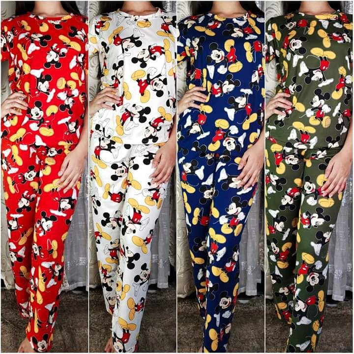 ADULT SLEEPWEAR FOR HER MICKEY MOUSE Shopee Philippines