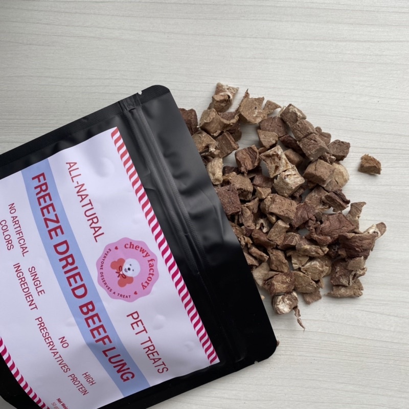 Freeze dried beef on sale lung dog treats