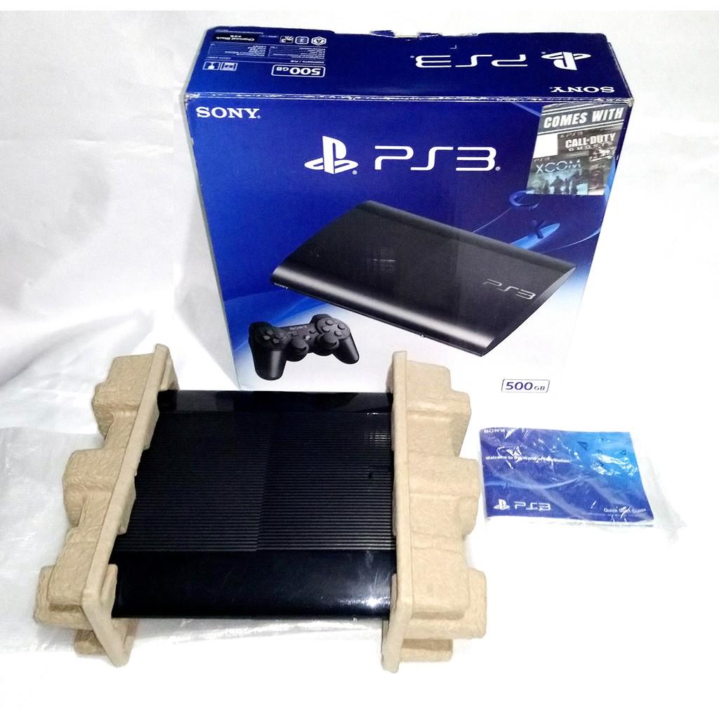 Caja consola PS3 Slim 160GB en Cartón resistente de doble onda