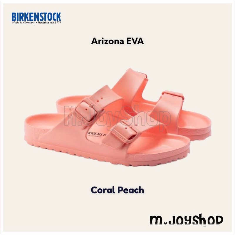 Coral birkenstocks cheap