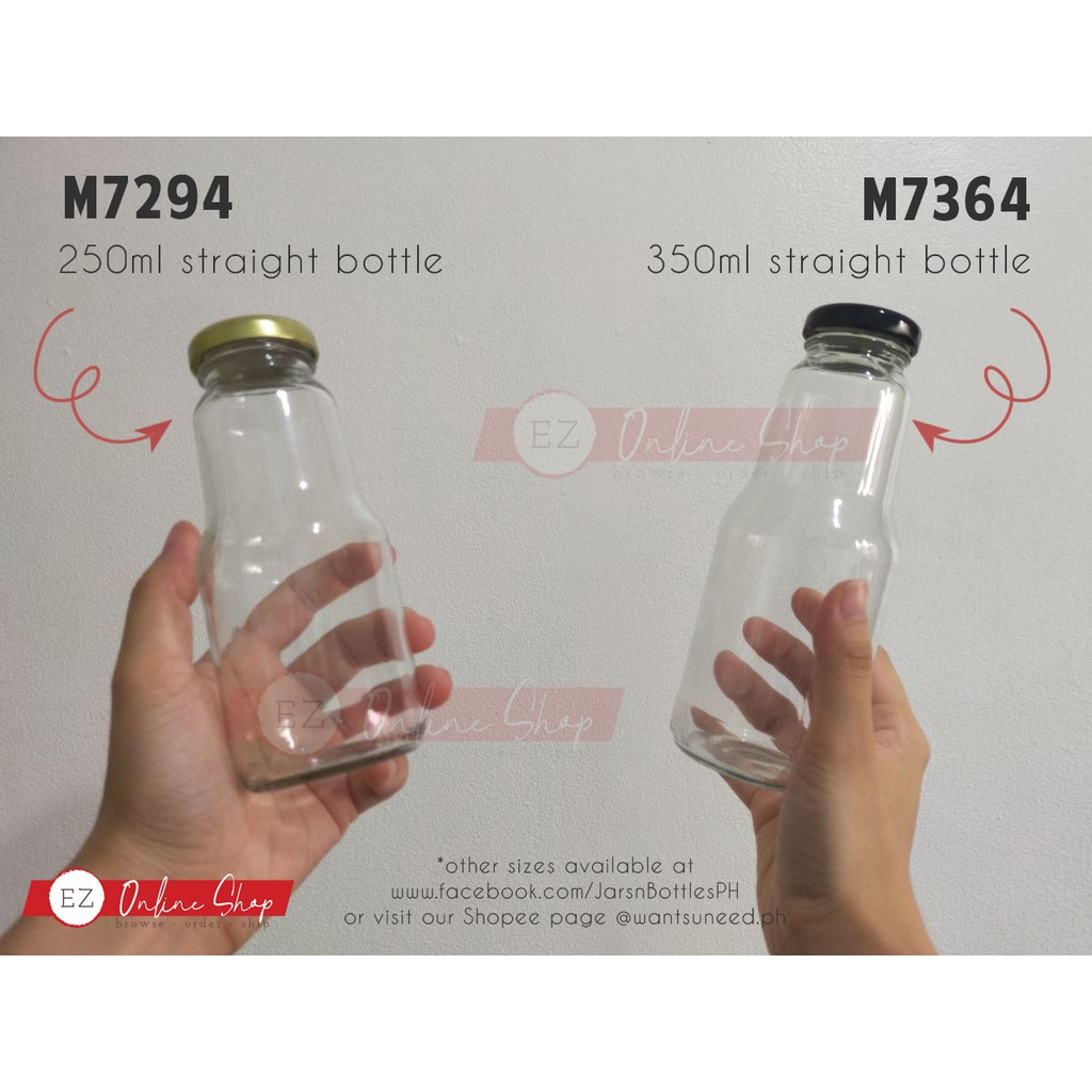 Buy 250ml Glass Water Bottle Online