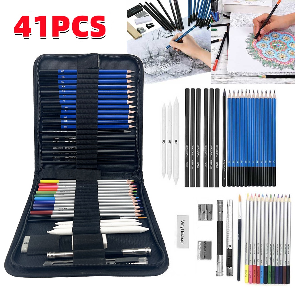 Drawing Pencil Set, Full Sketch Set, Professional Art Painting Set