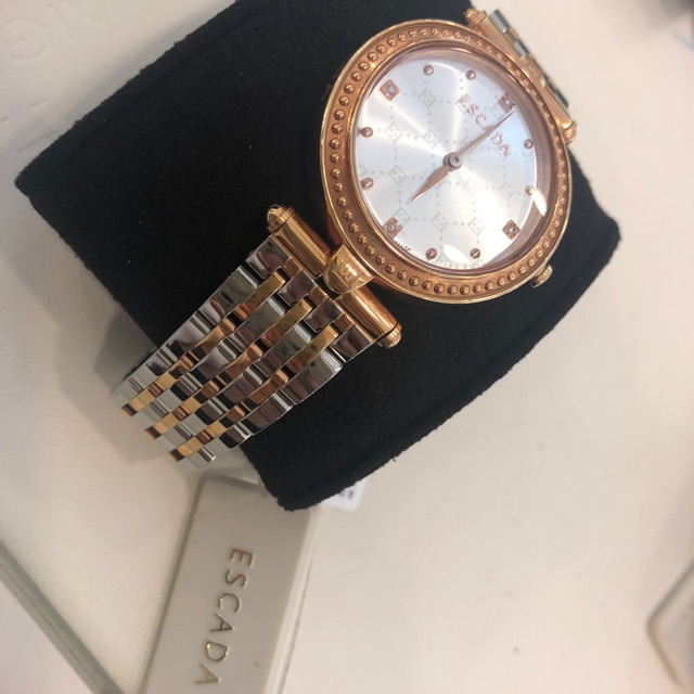 Escada watch best sale with diamond