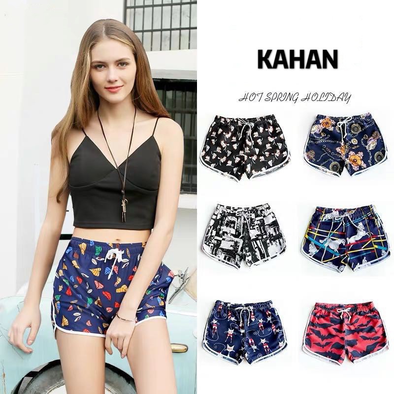 Ladies shop holiday shorts