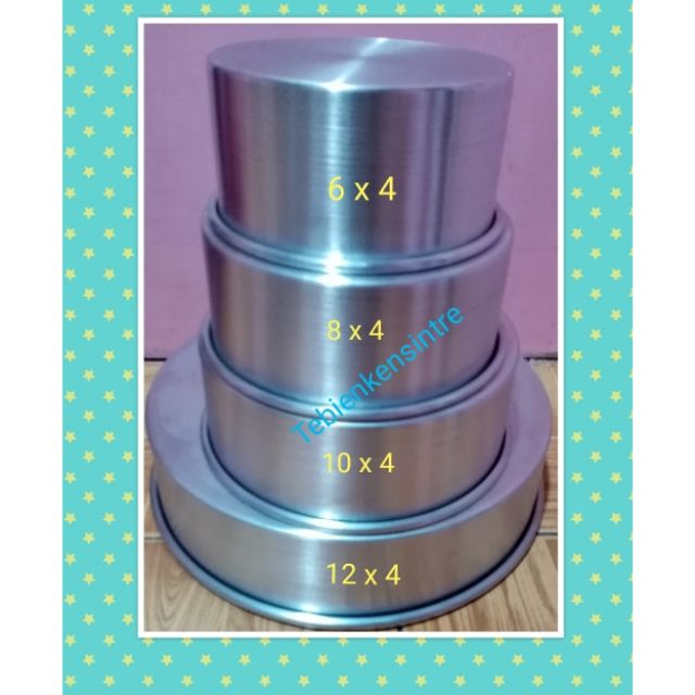 7x4 cake outlet size