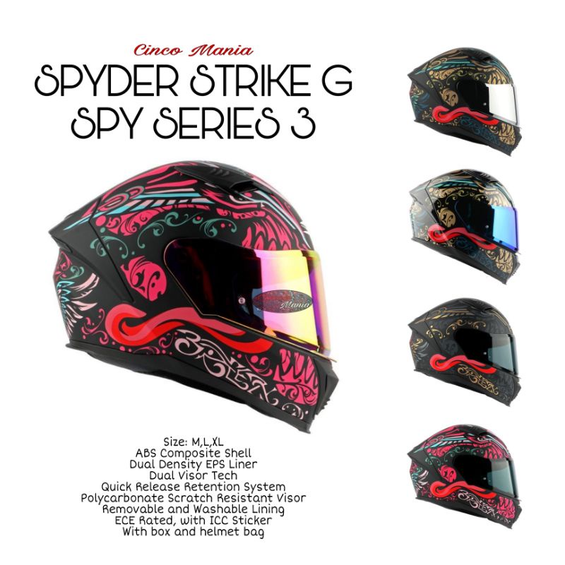 Spyder recon best sale 2 visor