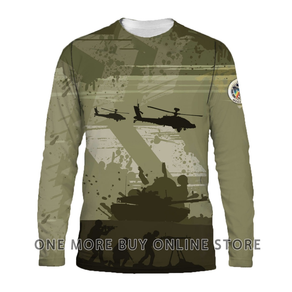 full sleeve army t shirts