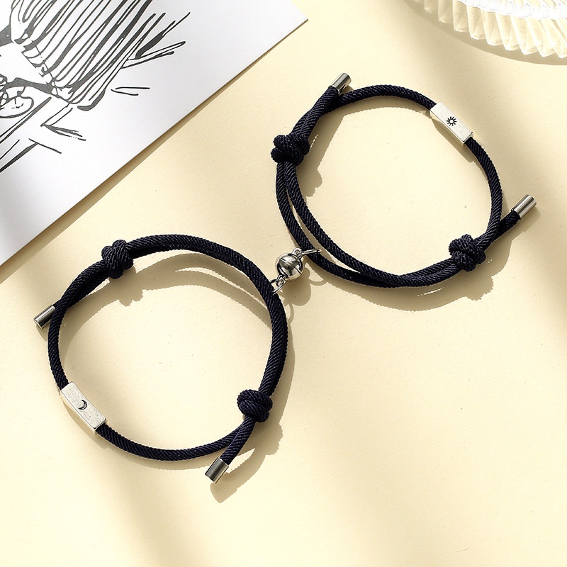 Couple magnetic outlet bracelet shopee