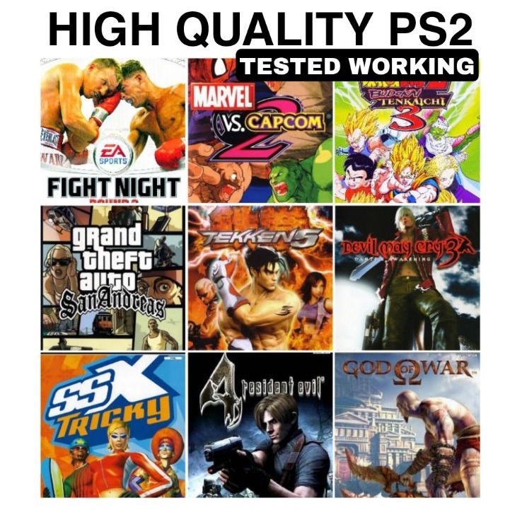 Ps2 games store cd online shopping