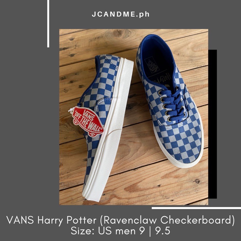 Vans Harry Potter x Authentic 'Ravenclaw' | Blue | Men's Size 9.5