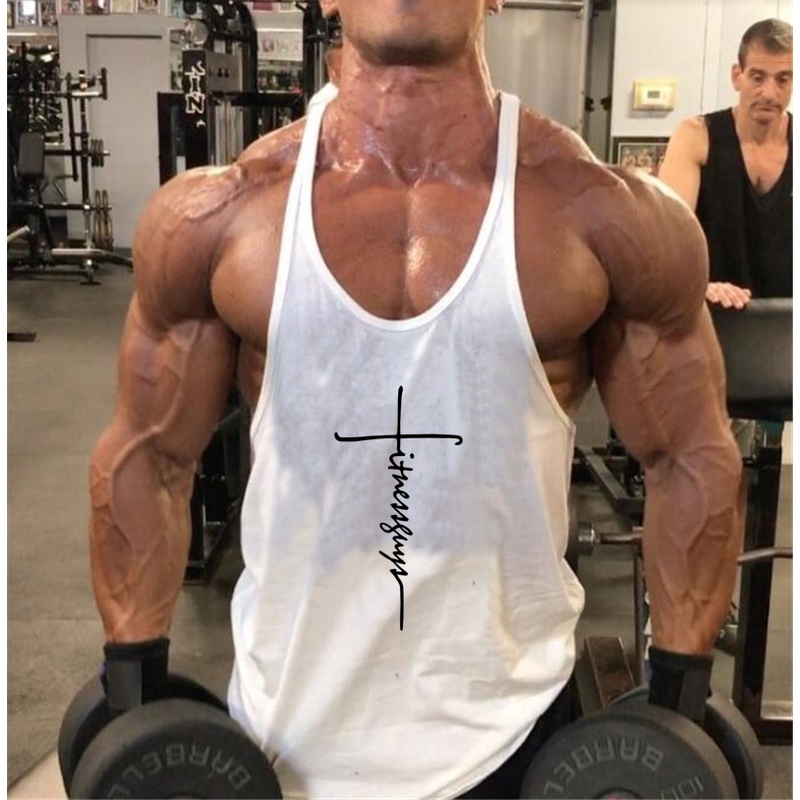 Brand Gym Clothing Cotton Singlets Canotte Bodybuilding Stringer Tank Top Men Fitness Shirt Muscle Guys Sleeveless Vest Tanktop Shopee Philippines