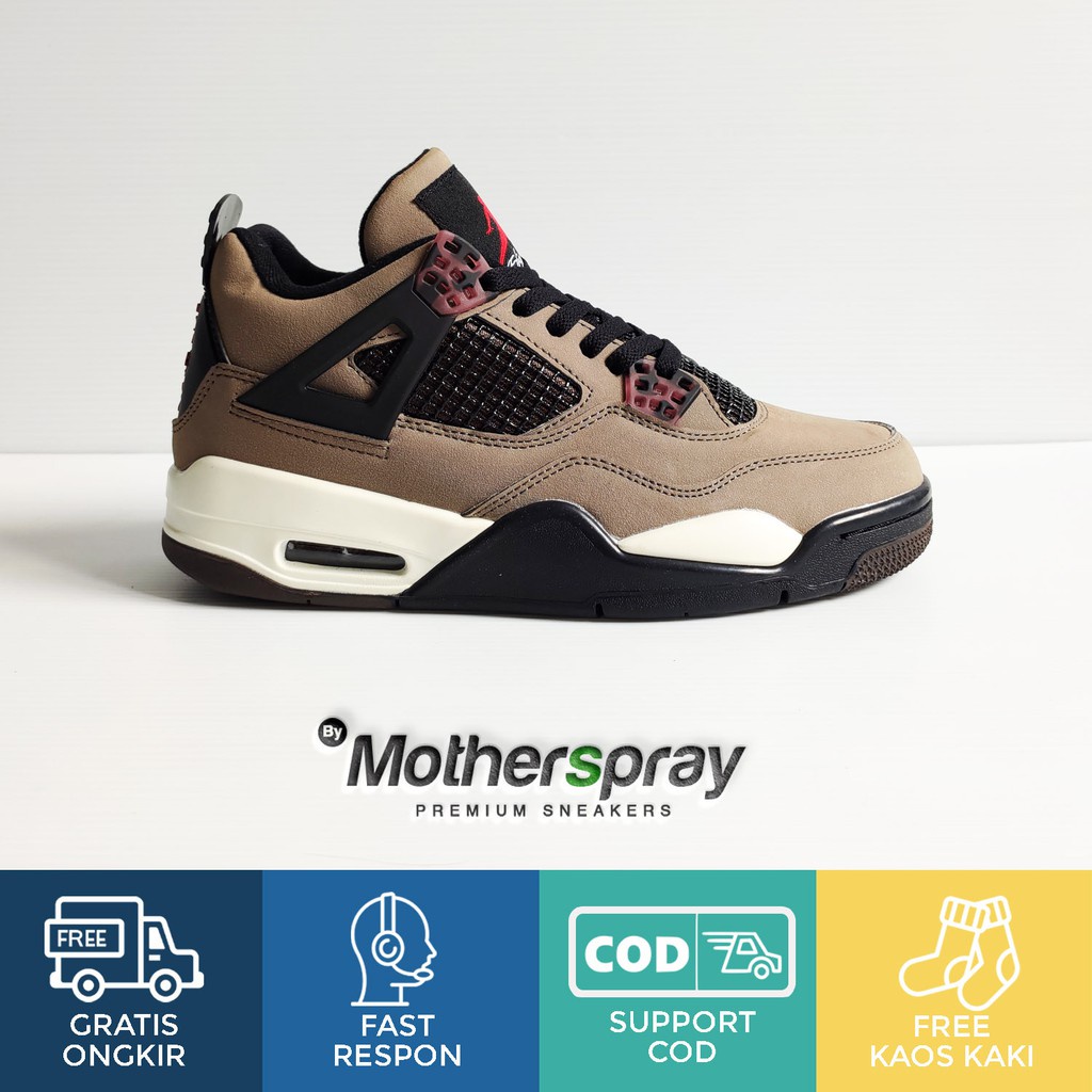 Travis scott clearance brown jordan 4