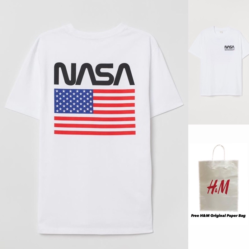 H & outlet m nasa shirt