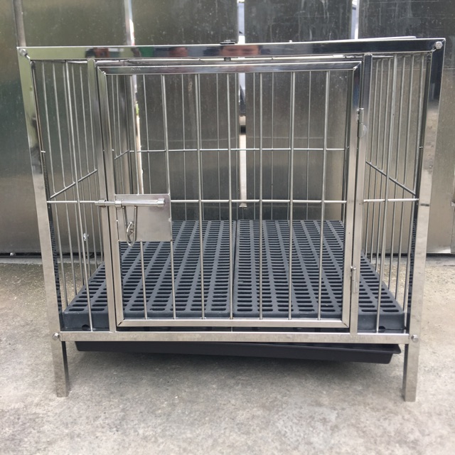 Stainless steel outlet crate