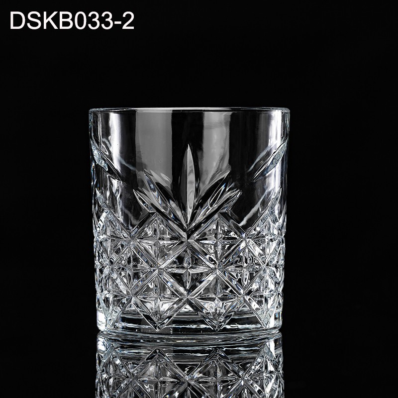 Buy 4 Pieces , 260 ML , Colored Glacier Textured Drinking Glasses Set  Embossed Highball Glasses - Thick Walled Water Tumbler for Cocktail, Juice,  Water, Mixed Drinks, Water Glass - Lowest price in India