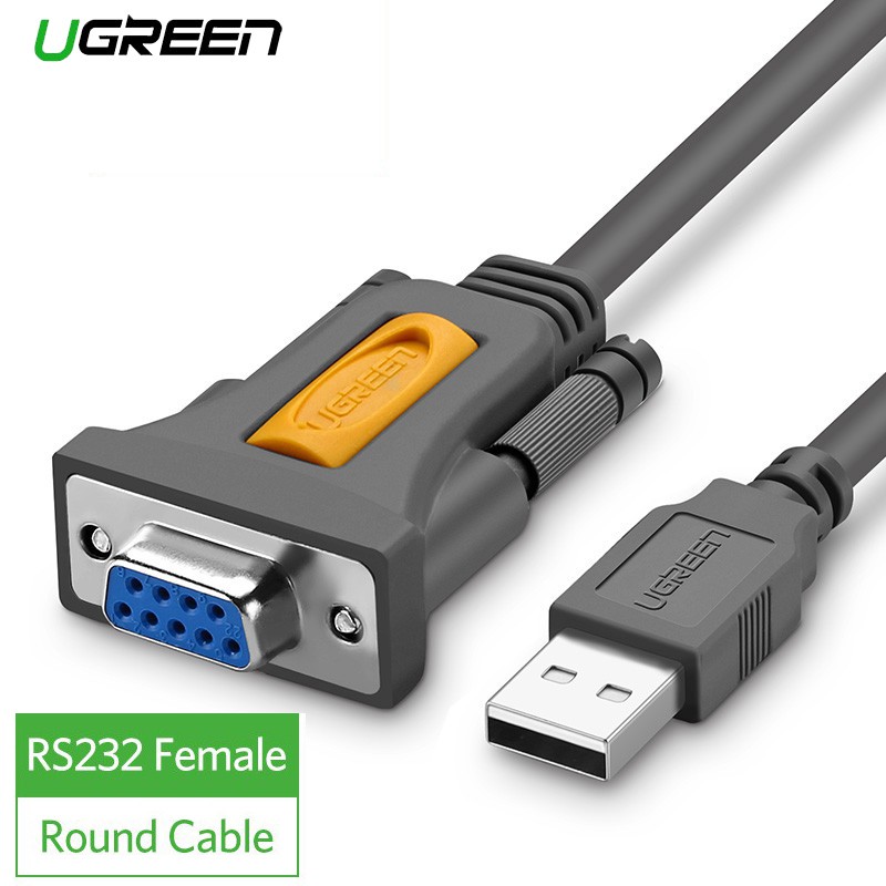 Ugreen Usb To Rs232 Db9 Serial Cable Male A Converter 5259