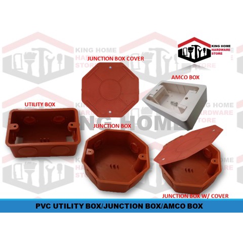 PVC ELECTRICAL BOXES (JUNCTION BOX,UTILITY BOX WITH OR W/O COVER