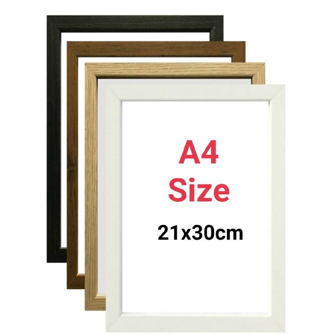 A4 picture deals frame size