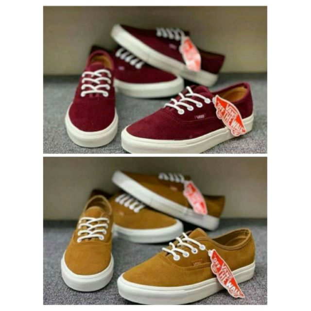 Vans gamuza hot sale maroon