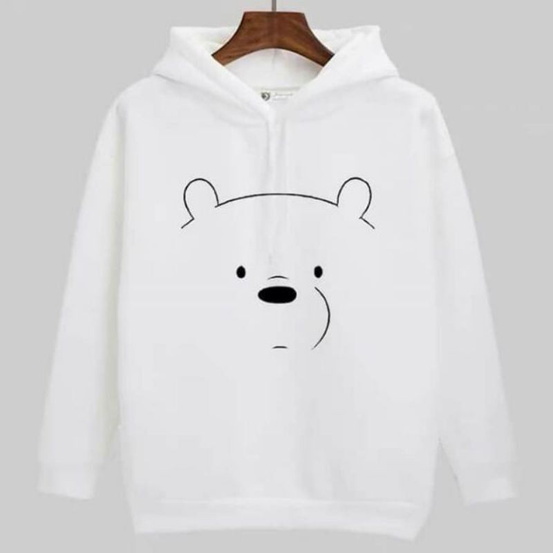 We bare bears hoodie jacket hot sale