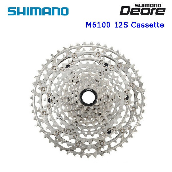 Shimano Deore 12 CS-M6100 Cassette - Components