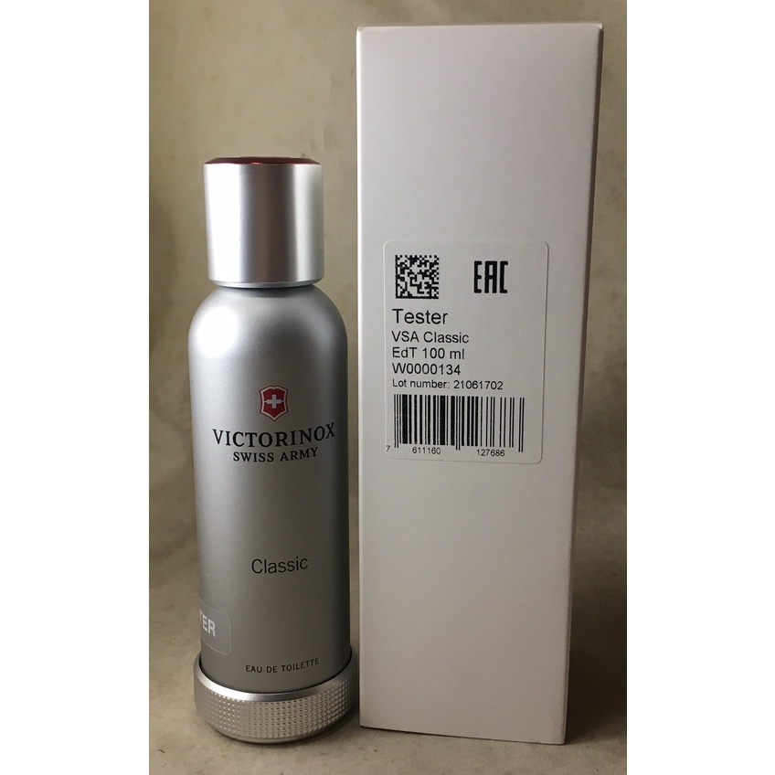 Victorinox Swiss Army Classic for Men 100ml EDT TESTER Shopee