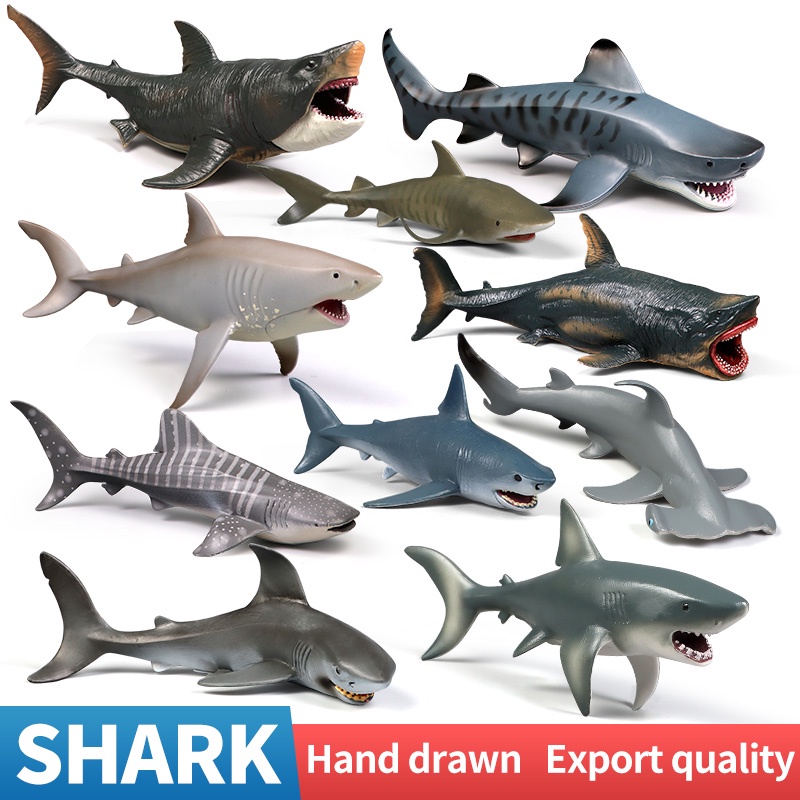 Shark store figures toys